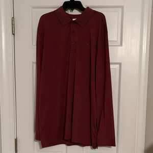 Greg Norman Collection Maroon Polo Shirt